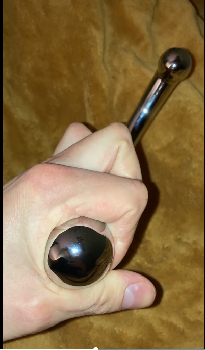 MiracleMan333's tweet photo. Just pure pressure.
‼️ No buttons
Just pure pressure 💎😩
The curve is perfect, the weight is addictive…
Once you try metal, it’s hard to go back ✨🔥✨
#PureWand #MetalToy #GSpot #NSFW #sizekink #freeuse #rapebait #NjoyStyle #MetalWand #Prostate #StainlessSteel https://t.co/ry5XRr2TNQ