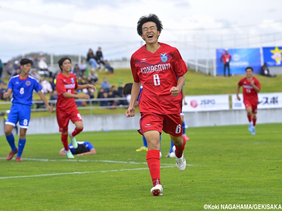gekisaka's tweet photo. 【写真特集】[国スポ少年男子]神奈川県MF武田隼一(横浜FMユース)が一時逆転とするゴール(12枚)

https://t.co/DFmpexCuZl

#高校サッカー #国スポ #国民スポーツ大会 #ゲキサカ https://t.co/oLGwFkQC9J