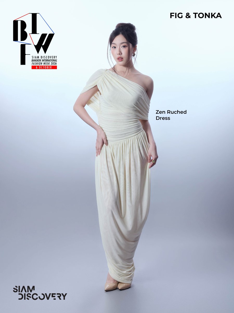 siamdiscovery1's tweet photo. FOCUS LOOK: HOUSE OF AREN

Aheye 4EVE (@aheyekrn) in Fig & Tonka total look.

Discover the latest collections at House of Aren, G Fl., Siam Discovery.

#SiamDiscovery #BeRevolutionary #SiamDiscoveryBIFW2026 #BIFW2026 #HouseOfAren #FigAndTonka #SiamDiscoveryBIFW2026x4EVE #4EVE #Aheye4EVE @4eveOfficial @XOXOofficialTH