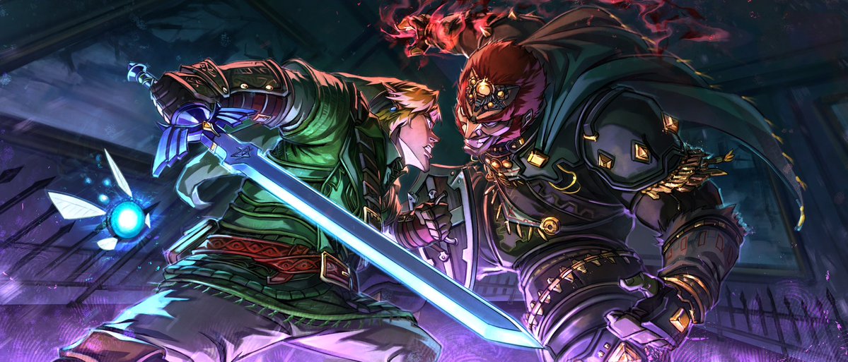 sumollama1's tweet photo. LINK VS GANONDORF
#OcarinaOfTime https://t.co/Mn2iZ6cGtg