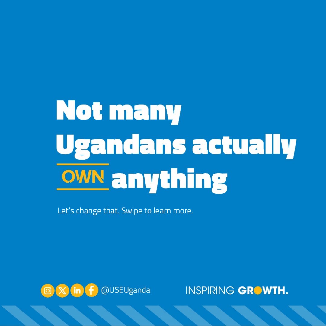 USEUganda's tweet photo. Your tomorrow starts with what you choose to own today. Swipe to learn how USE is helping Ugandans build wealth through investing. #OwnTomorrow #InspiringGrowth https://t.co/aV0OlmTU1o