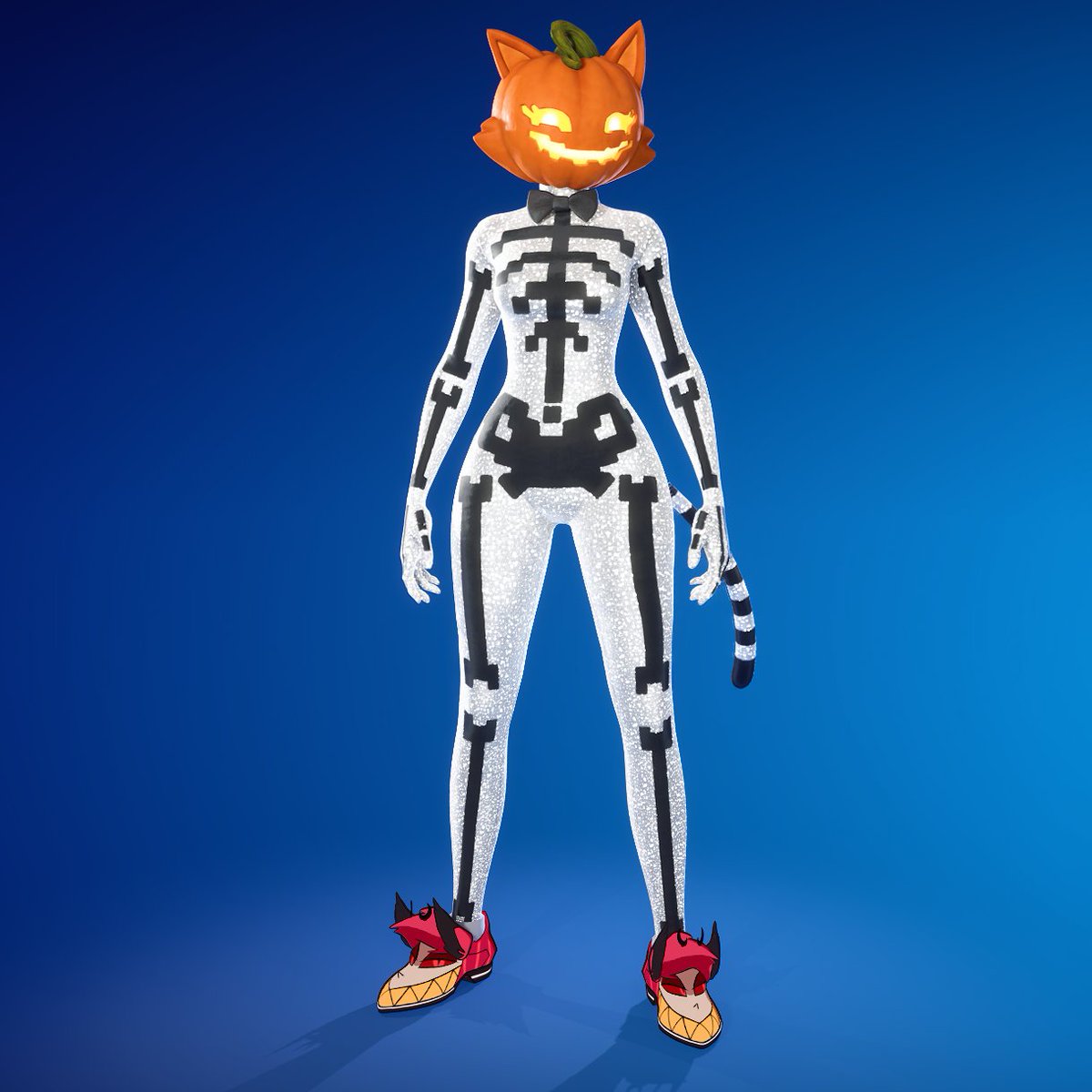 ShiinaBR's tweet photo. HAZBIN HOTEL FORTNITE KICKS https://t.co/5QL0oeEaXC