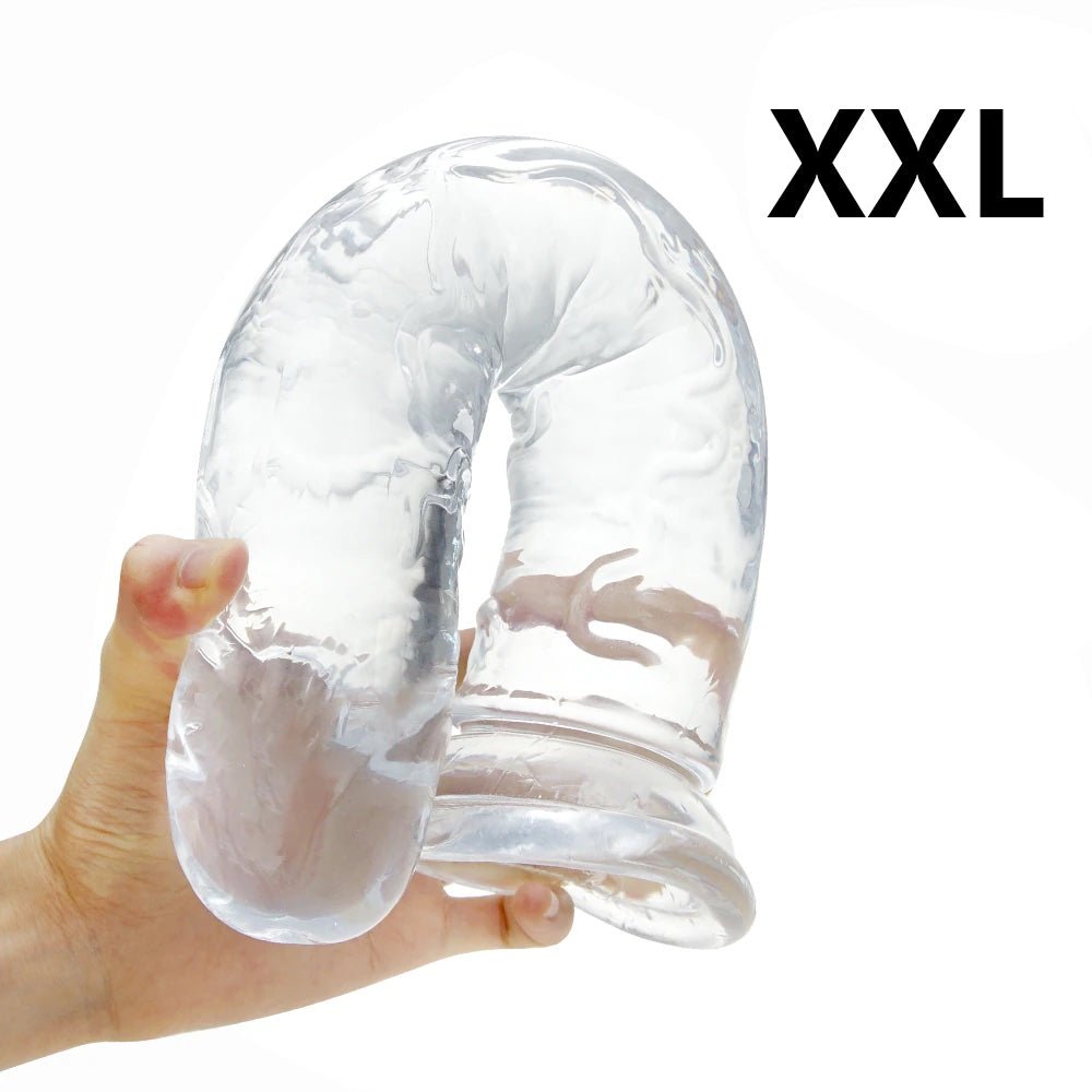 gays_plus's tweet photo. Clear finish. Plenty of size options.

The Huge Clear Ice Dildo has 20 customer reviews and a 4.6/5 rating. Compare measurements and colours before you choose. ↓
https://t.co/8RPlf1pSzv https://t.co/yVVAn6K10c
