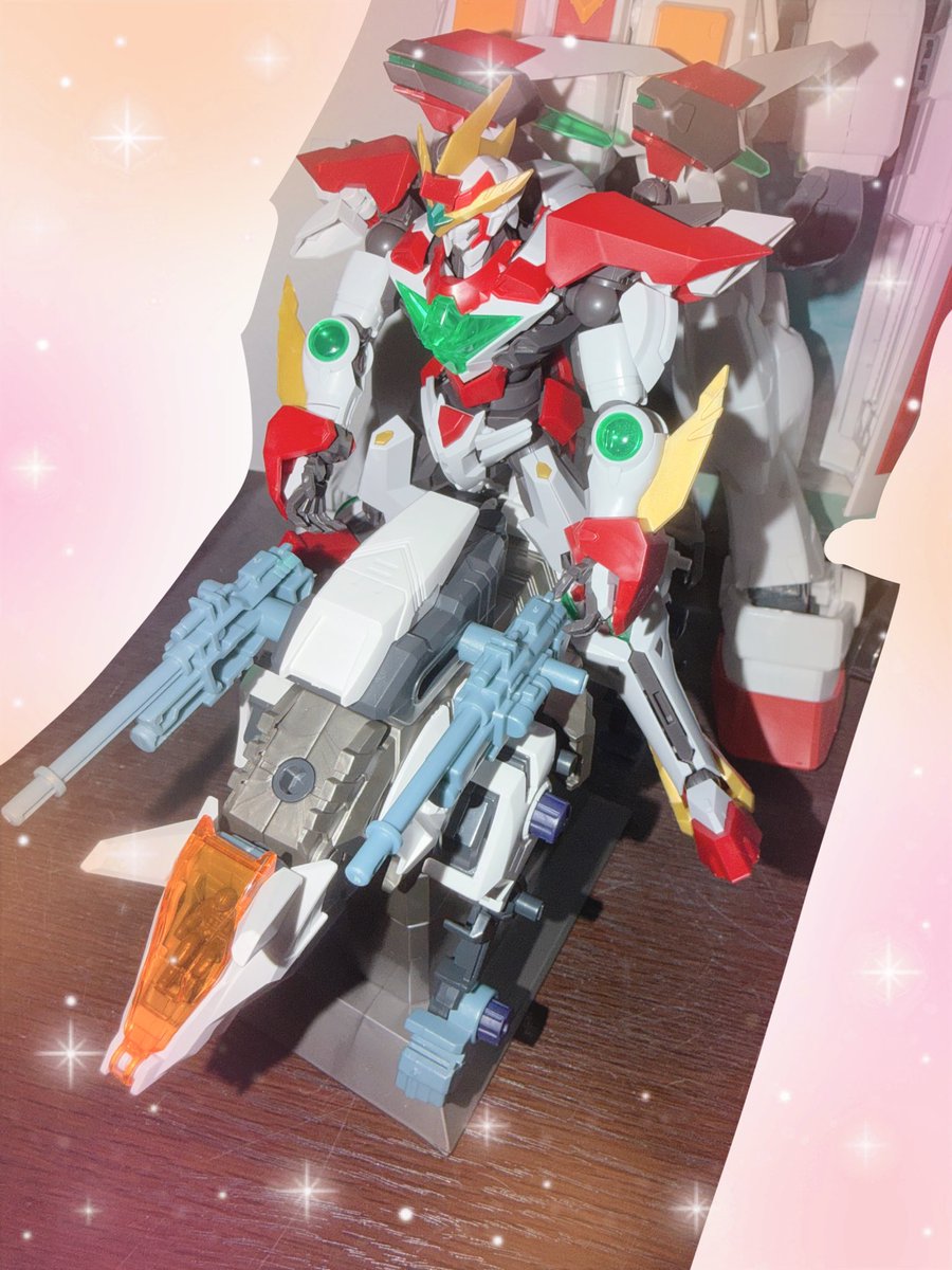 hainesharu's tweet photo. いけ！ブレイバーン!
（プラモは自由です） https://t.co/khXOXDAdNk