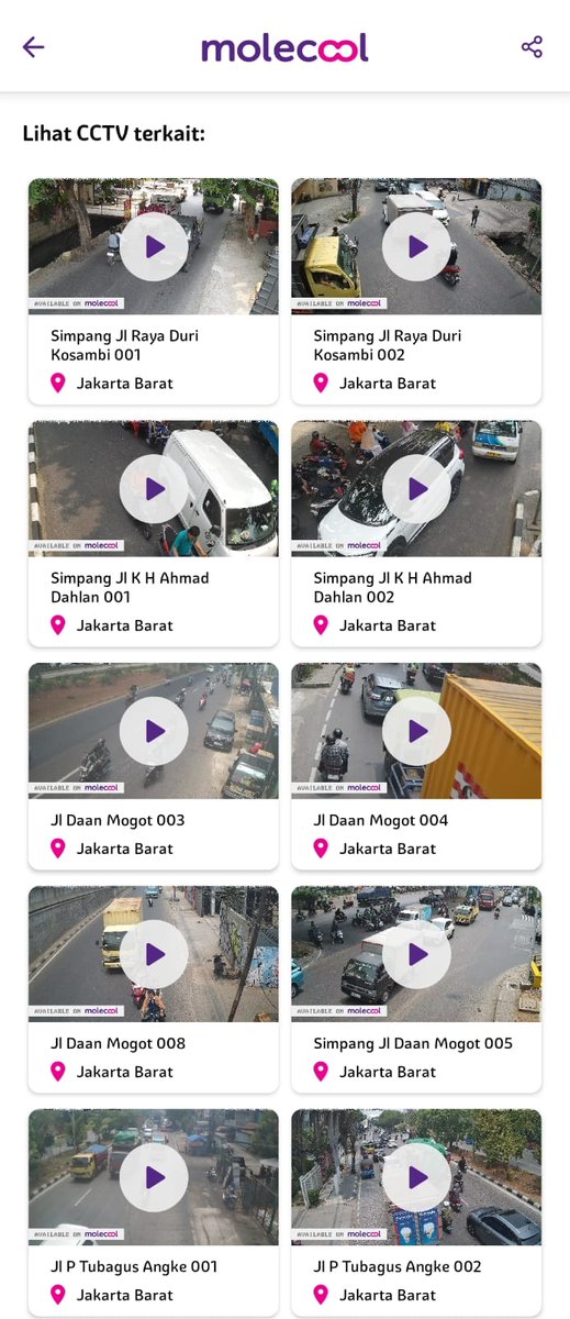 molecool_id's tweet photo. Antisipasi Macet! Cek Rute Terbaik Sebelum Pulang Kerja

Pantau kondisi jalan lewat Molecool Live CCTV supaya perjalanan pulang lancar.

Hati-hati di jalan ya!
#InfoLalin #Molecool #TemanDiJalan
https://t.co/N6GcJOuiY8 https://t.co/Phti5BczGF