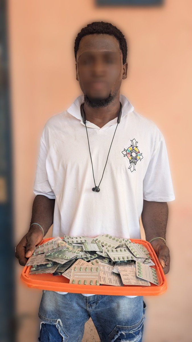 GhPoliceService's tweet photo. EIGHT (8) SUSPECTS ARRESTED IN AN INTELLIGENCE-LED ANTI-NARCOTICS OPERATION AT OKAISHIE

The Ghana Police Service has arrested eight (8) suspects in an intelligence-led anti-narcotics operation at Okaishie Drug Lane in Accra on Friday, 9 October 2026. https://t.co/U8QUfIwTNJ