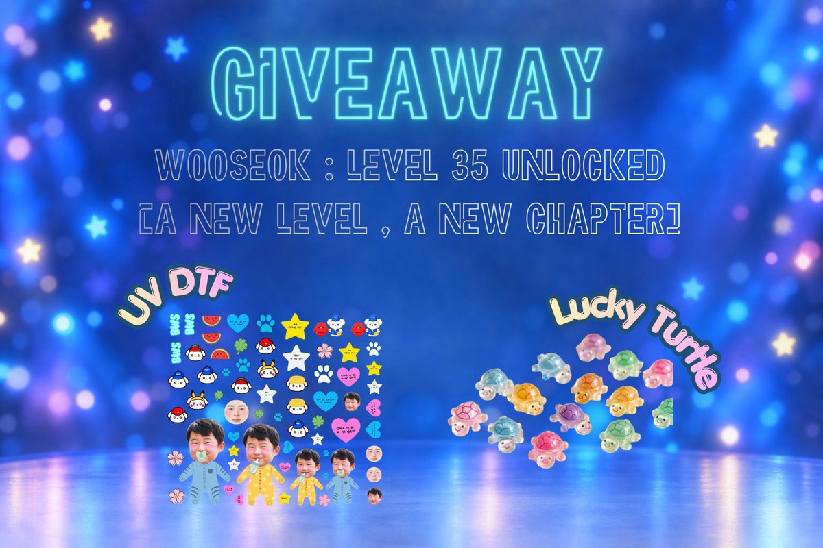 flowers3488's tweet photo. GIVEAWAY 
WOOSEOK : LEVEL 35 UNLOCKED
   [A New LEVEL , A New Chapter] 
🗓️ 31 Oct 2026
📍 SOCIEFEE X CHOUXSTORY

#WOOSEOK_LEVEL35UNLOCKED
#อูเชทงgiveaway https://t.co/VMHn9gD3uY