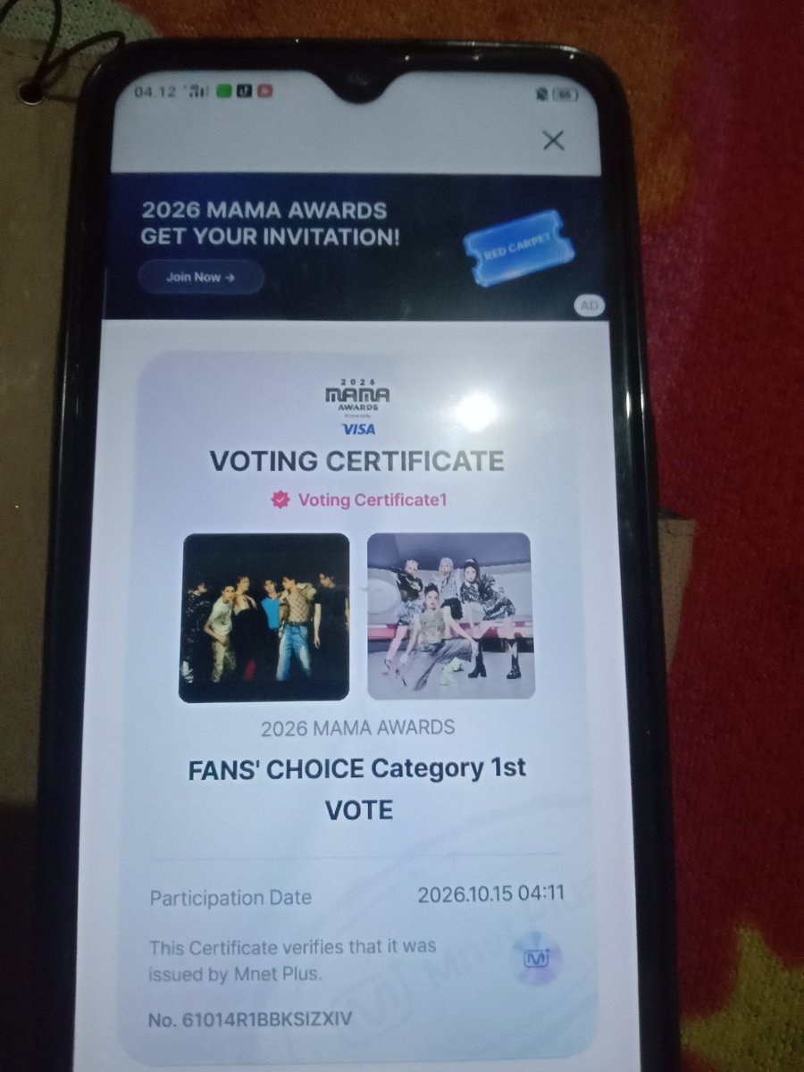 NoviR64719's tweet photo. We here to vote for #ENHYPEN on #2026MAMAVOTE 🍀

Give #ENHYPEN their Daesang on #2026MAMAVOTE 🏆🌟✨

No breaks, just votes for #ENHYPEN on #2026MAMAVOTE☘️🍀🔥🔥🔥 https://t.co/FCRVcQQ68s