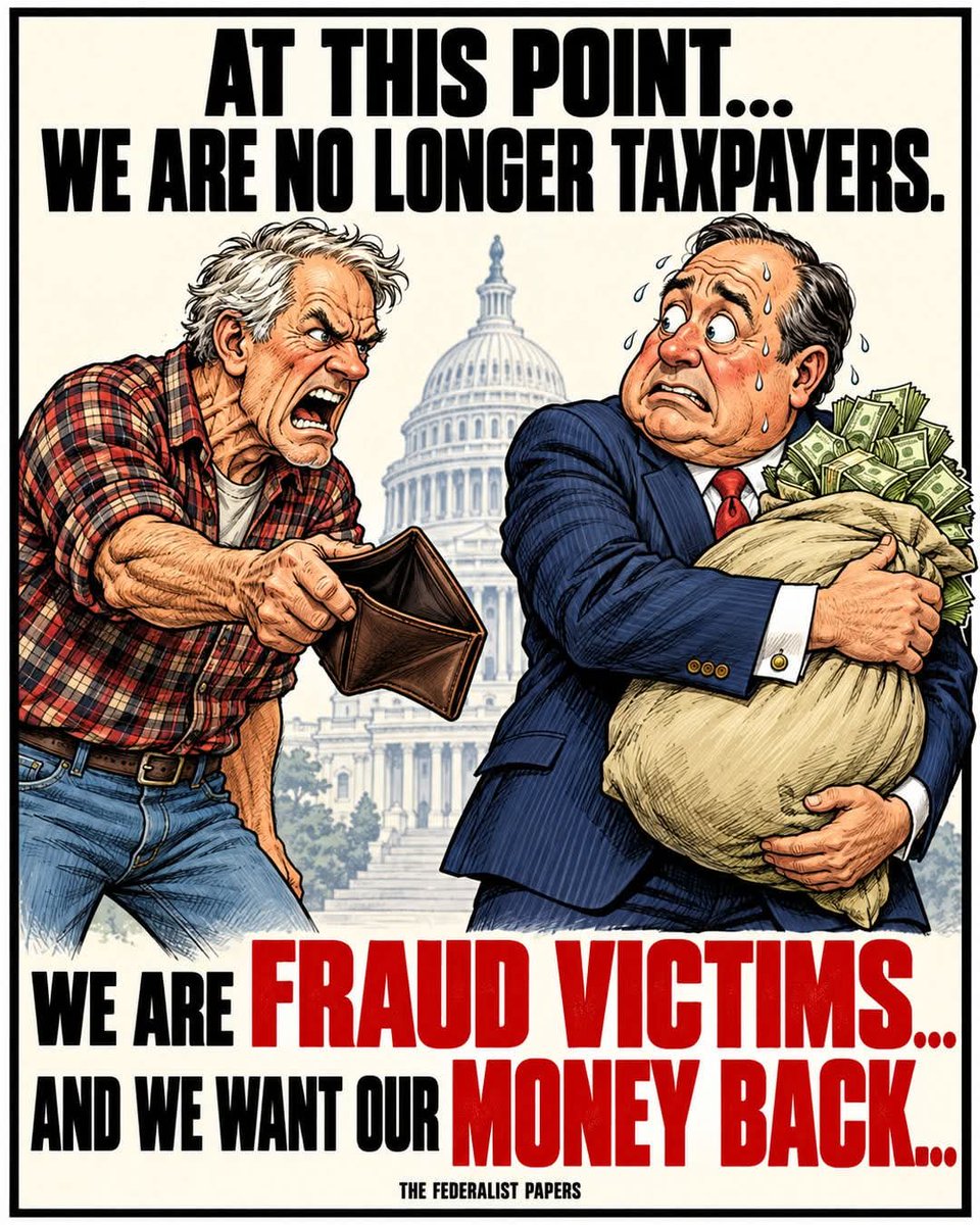 505Cali2's tweet photo. AT THIS POINT. WE ARE NO LONGER TAXPAYERS.

WE ARE FRAUD VICTIMS. . AND WE WANT OUR MONEY BACK. https://t.co/gDrOtBcp88