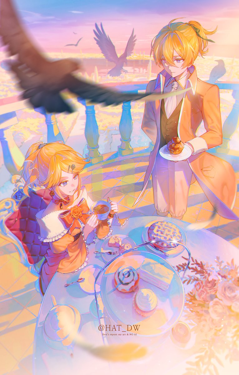hat_dw's tweet photo. 二人だけの幸せ
#evilliouschronicles #悪ノ娘 #悪ノ召使 https://t.co/nmqLmJ8wK3