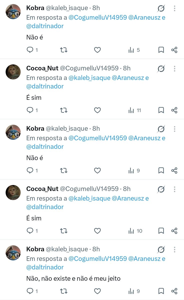 Araneusz's tweet photo. @kaleb_isaque @CogumelluV14959 @daltrinador Mds. Vcs são dois pirralhos... https://t.co/d13J6PUiON