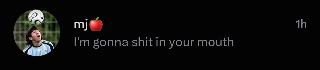 jsanthermemry's tweet photo. To all my dearest oomfs, Im so sorry to announce this but I am not into scat. Please respect my boundaries and do not threaten to shit in my mouth🥰 https://t.co/tZck7eFygU