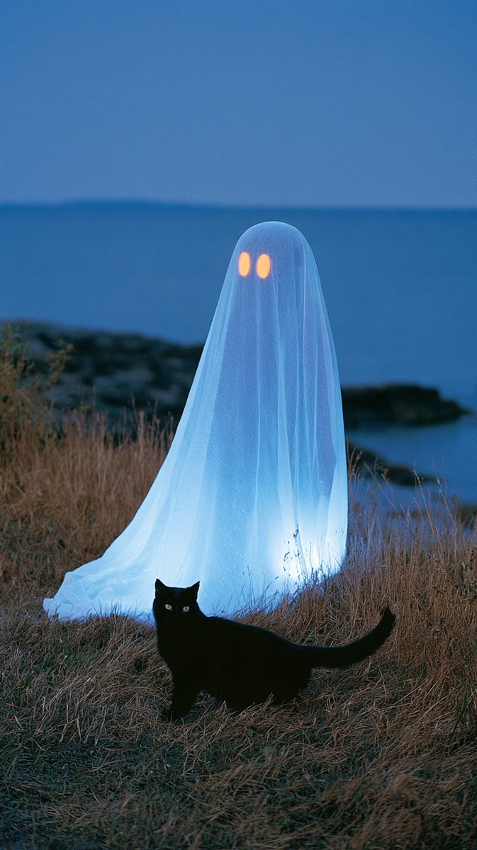ProcVideo's tweet photo. A little spooky, a little cozy. 👻🐈‍⬛
Made a set of glowing ghost wallpapers for Halloween season. 🎃✨
Feel free to save your favorite!
(created with Midjounery, upscaled with VideoProc)

#HalloweenWallpaper #SpookySeason https://t.co/NzKH6g3wSR