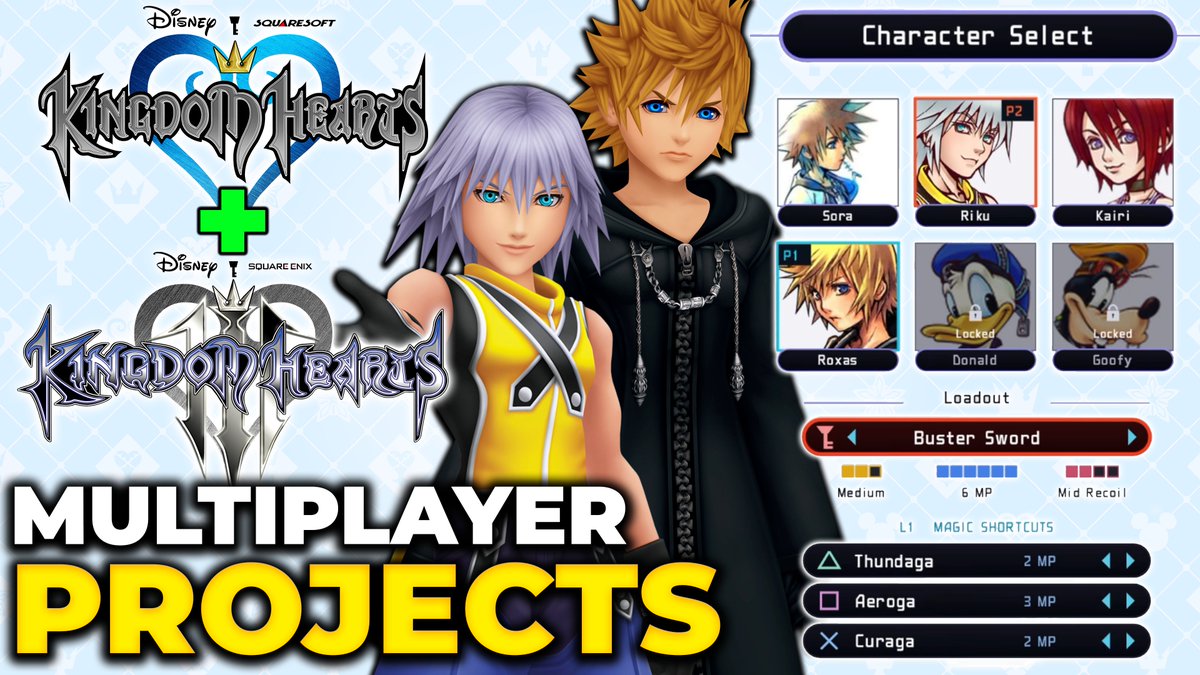 thegamersjoint's tweet photo. There's currently 3 projects in development that aim to bring Multiplayer Features to 2 of the mainline Kingdom Hearts games! Both Co-Op &amp; PvP, KH Modding continues to impress! 🔥
https://t.co/6bvDBYbkAs https://t.co/fZyzEWMnKv