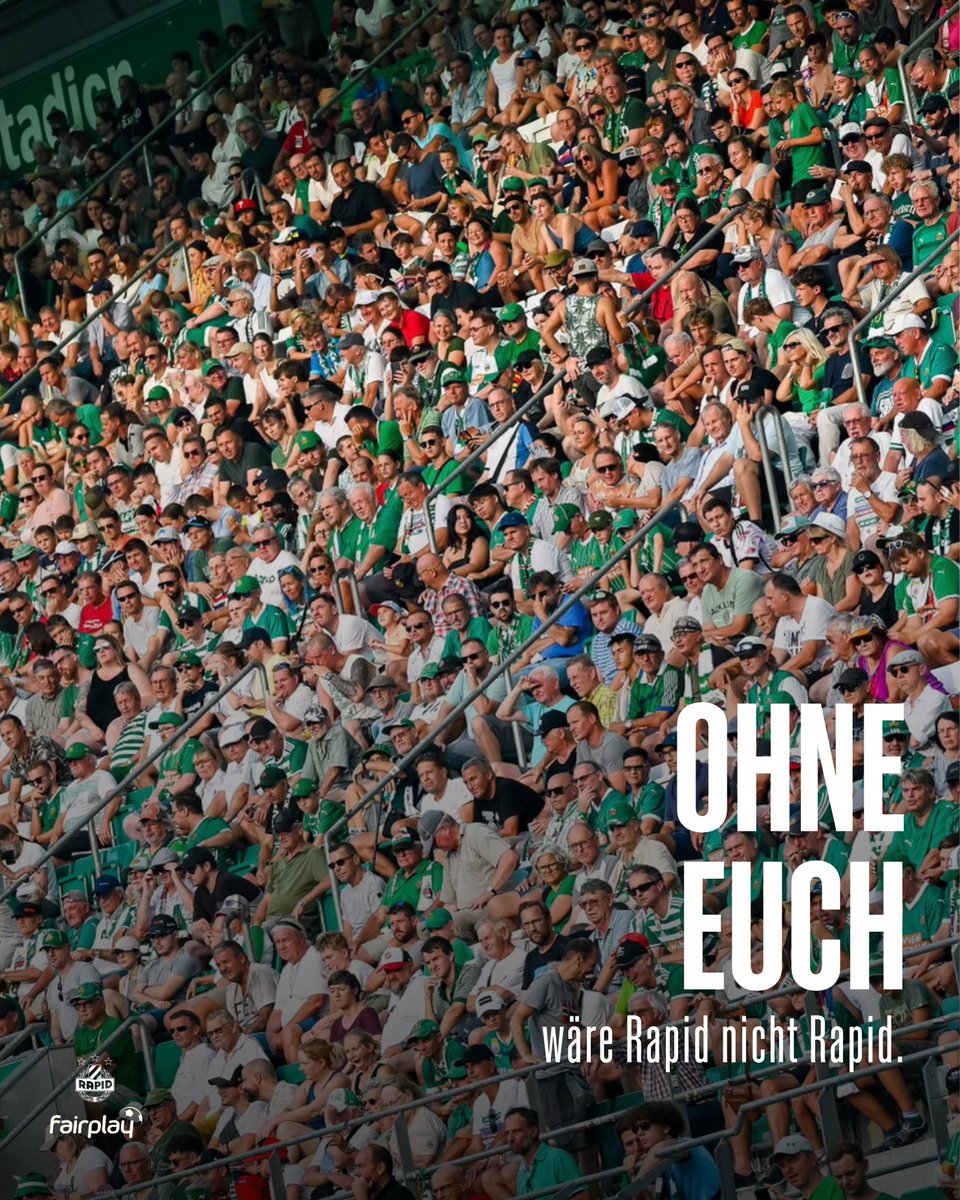 skrapid's tweet photo. Vielfalt ist der Motor unseres Erfolgs: „Rassismus verliert. Immer!“ ❌

Auch heuer beteiligen wir uns an den fairplay-Aktionswochen &amp; setzen mit unserer Social Media Kampagne ein Zeichen gegen Rassismus! 💚

#fairplayaktionswochen #RassismusVerliert #KeineGewalt #SCR2026 https://t.co/YgDQZpw4Pw