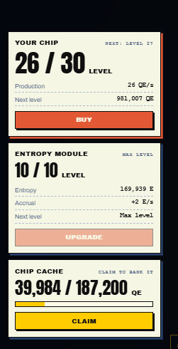 Majido2244's tweet photo. @dac_chain 
  Level  26/30
Entropy  10/10
Chip Cache 187 https://t.co/2QJ8rTqoIh