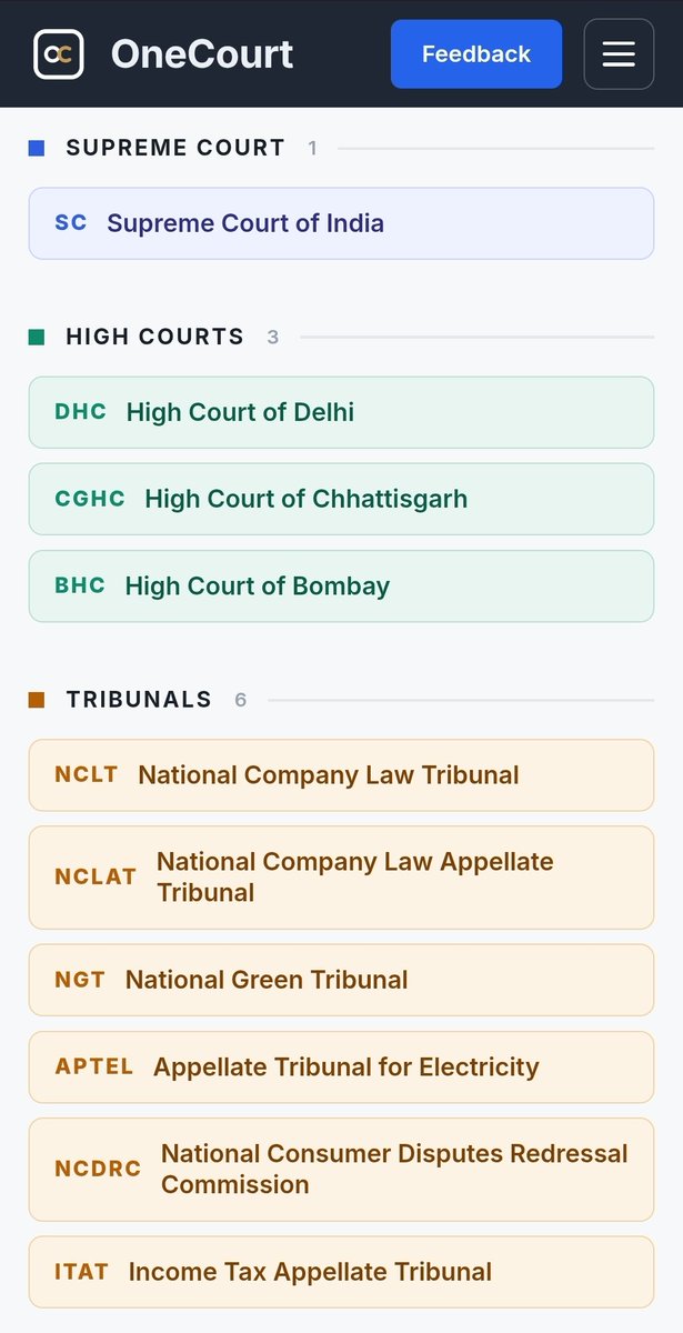 OneCourtin's tweet photo. We have added more courts to our searchable causelist page.

Explore: https://t.co/rZrRVRh5Pk https://t.co/8rLddRhfAM