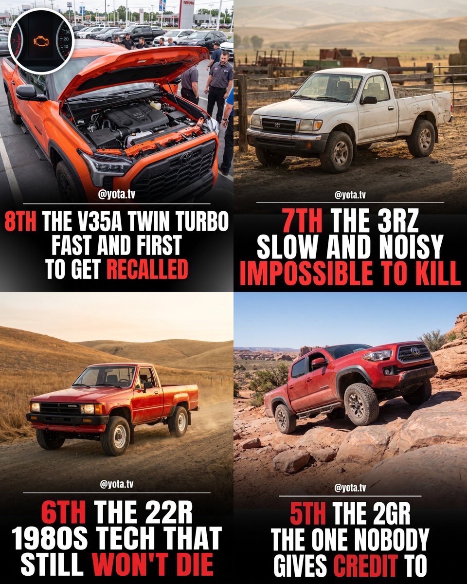 GRJ79K's tweet photo. > EVERY TOYOTA 4X4 ENGINE RANKED, WORST TO BEST
That’s right. An American made this ranking. That’s why they’re not familiar with the 1VD-FTV — and why it didn’t take the top spot.
To be honest… I don’t know much about it either. 😁
#Toyota #LandCruiser79 #1VDFTV #V8 https://t.co/YhqlLUeLAW