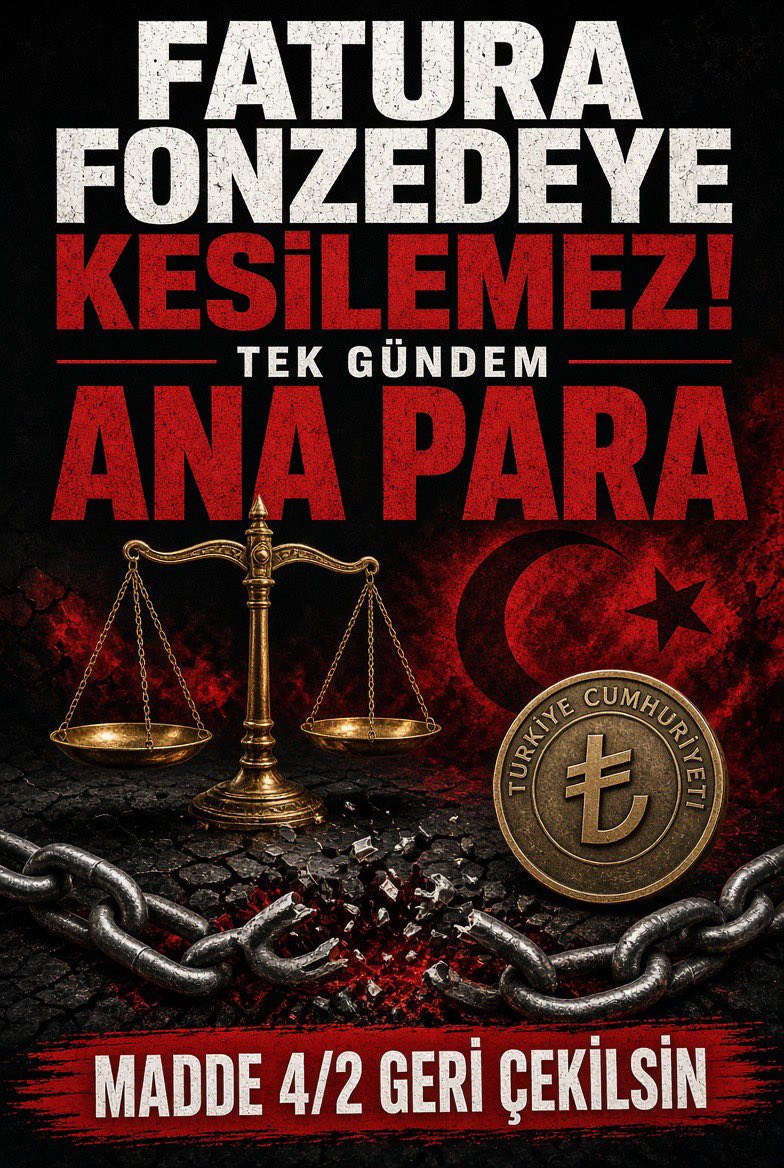 keniross10's tweet photo. Çok mağduruz.

#FaturaFonzedeyeKesilemez #TekTalepANAPARA https://t.co/WmBQhE0MDk