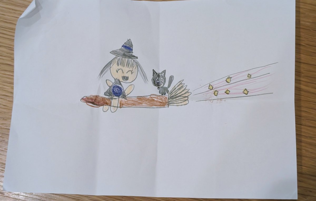 tyatya1211's tweet photo. 5歳が保育園で描いてきた絵かわいすぎる https://t.co/5iUy73ajjQ