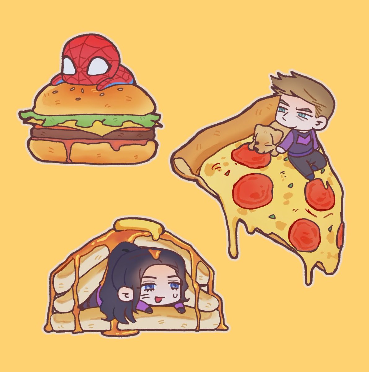 mingapple8's tweet photo. 먹고싶은 거 그림 https://t.co/ILGbeLdFiU