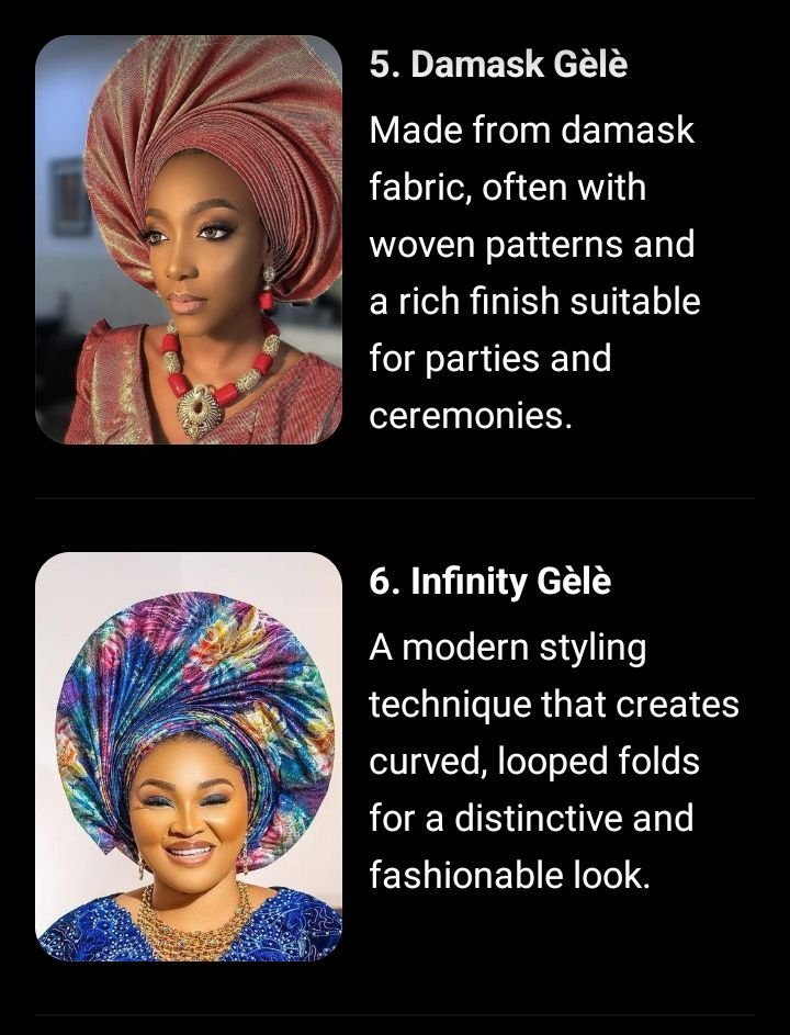 QuatreGist's tweet photo. Kai barawo ne! For claiming the culture that doesn't belong or originated from you... 

These are the types of gèlè and they are well docummented from the time immemorial 👇 

Thieves!!!! 

Gèlè is gèlè, any other term is a counterfeit. https://t.co/ROkJ8jh2X1