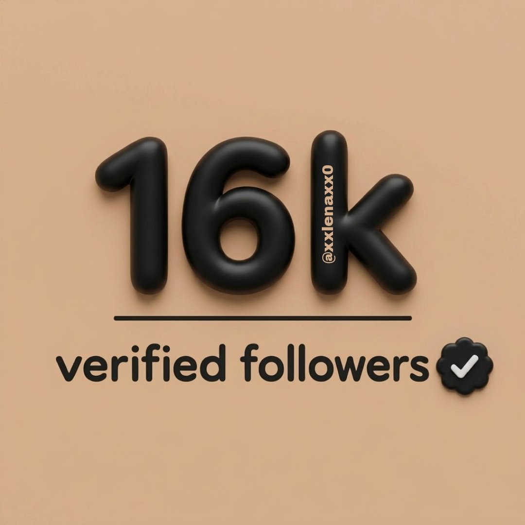 xxlenaxx0's tweet photo. Need +10k verified followers ⁉️

Say >>>> Legend 👋

I will boost your page ♻💯 https://t.co/nJyEScX8Os