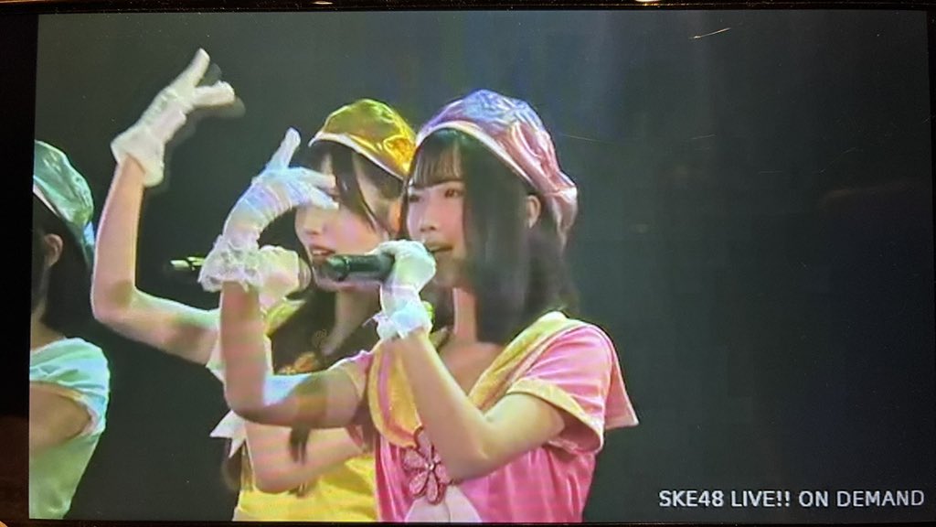 kiz_ske's tweet photo. 今日の「RESET」公演の前座ガールズに #ゆらゆら が出演
セリフのところは感情こもってる、と感じた内容でした。🥹
#飯田ゆら
#SKE48 https://t.co/gJ5UA8SKBD