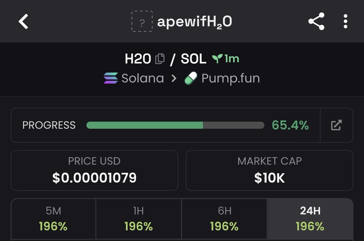 SolanaMemecoin2's tweet photo. Ca>>

9pTGUwAhG3CLAcu8rZKgu8cQaeAdQRmkbbG8hfzzpump https://t.co/KaS72N6aTl