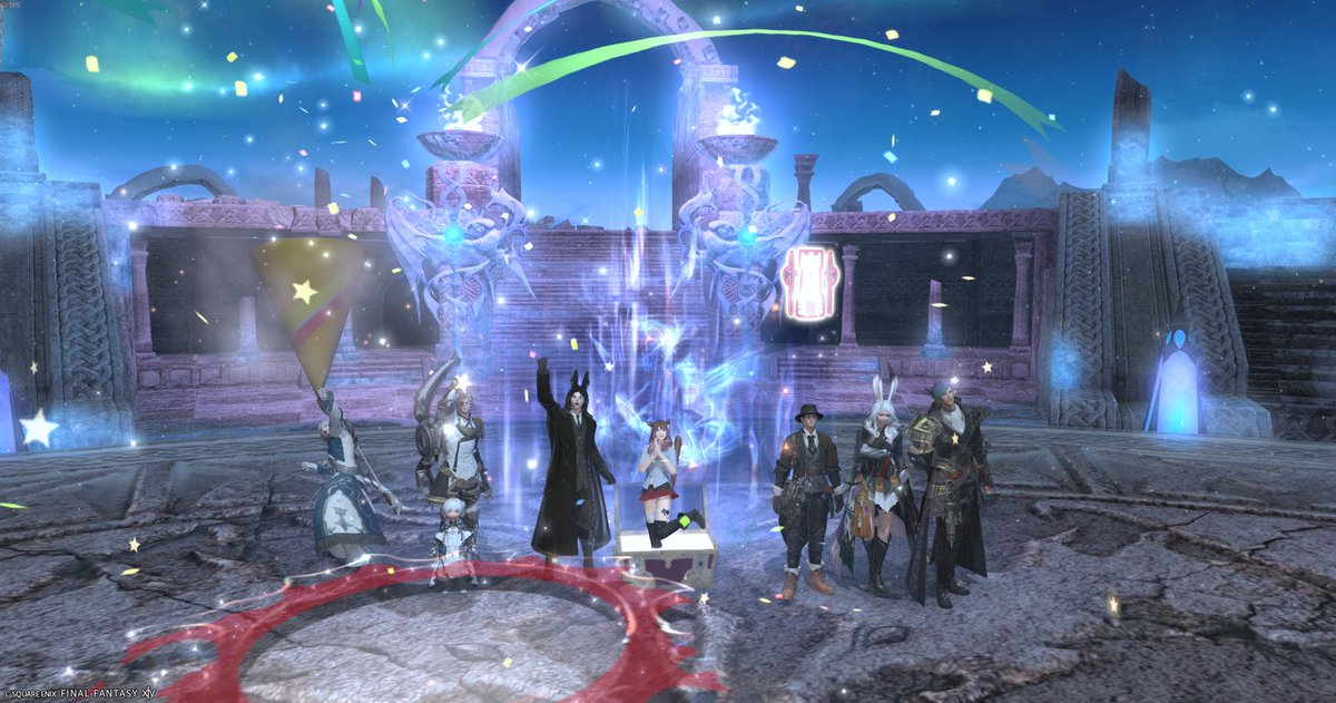 cocoa_M_FF14's tweet photo. 極シヴァと極リヴァ無事攻略♡
本当に楽しかった、しか感想が出てこないので、一緒に行ってくれた方々、いっぱいいっぱいありがとうございます！！
これからも一緒に遊んでください♡ https://t.co/DkL9nk0XAo