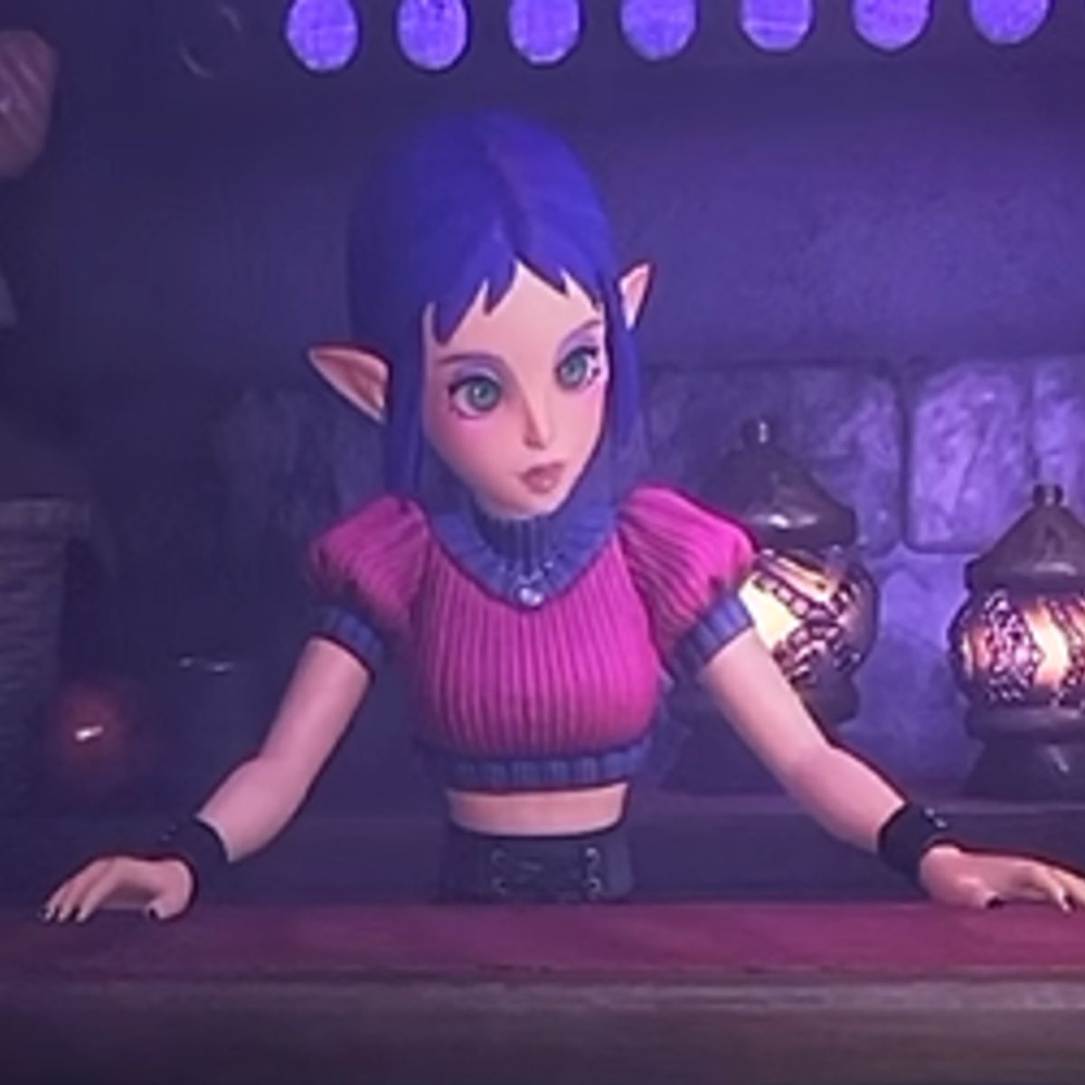 Dexerto's tweet photo. Zelda fans are obsessed with Bombchu Bowling lady’s new look in the Ocarina of Time remake

But opinion is split as some think she looked better in the 1998 original https://t.co/Ncm4joWfXw