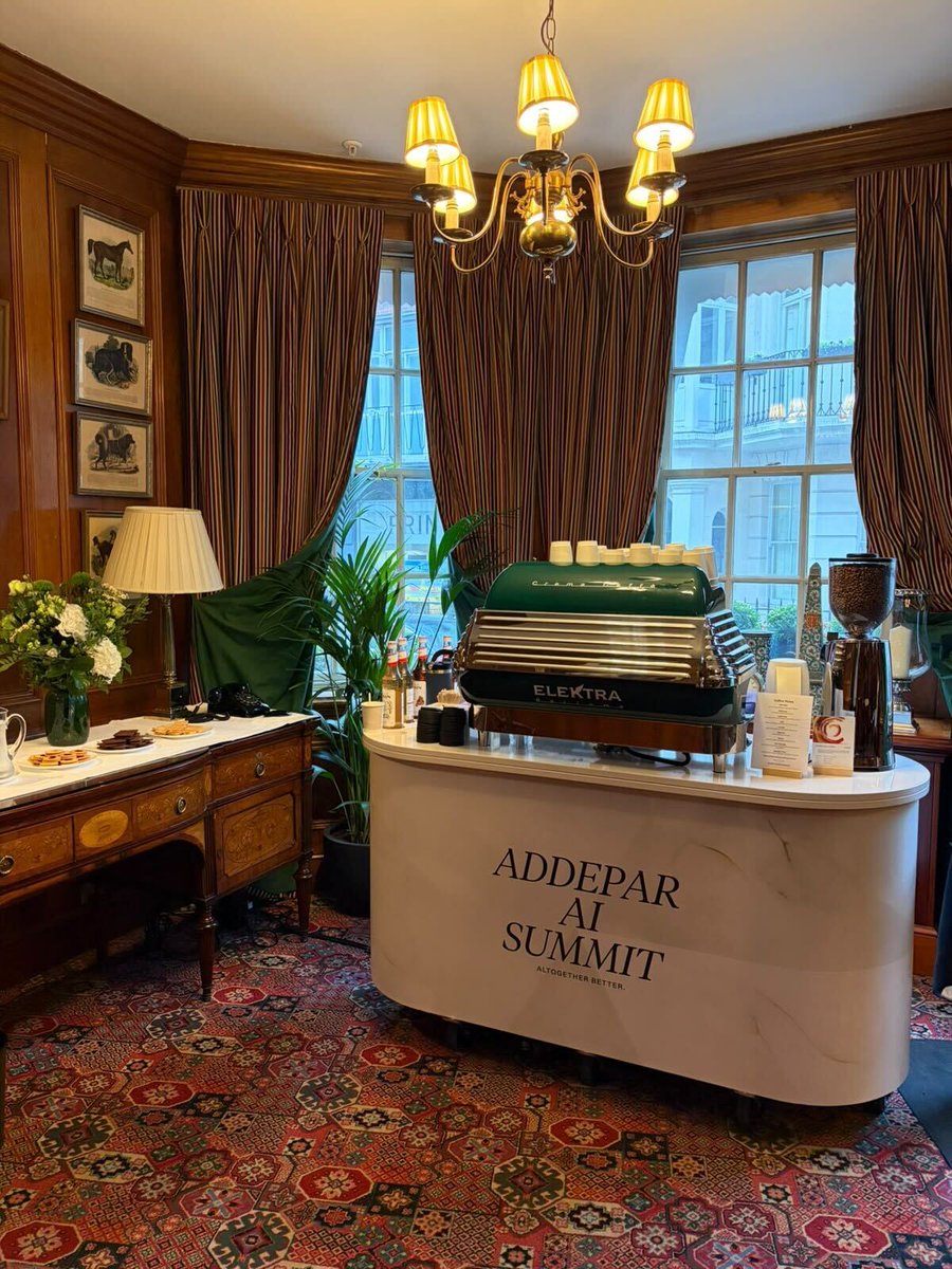 Addepar's tweet photo. The AI Summit is here!

This morning in London, Addepar CEO Eric Poirier and CRO Peter O'Brien welcomed wealth leaders for a candid conversation about what's working with AI, what isn't, and where it's taking our industry. 

A few themes are already coming through:

- The questions are getting sharper, from where AI creates real value to what should remain distinctly human.
- Trusted data must come first, because AI expands what's possible when it's grounded in data and context you can trust.
- Our client base in EMEA has grown sixfold in four years. As Peter put it, what matters most is earning the right to be your partner for the next phase.

Thank you to everyone who travelled to join us. Follow along for more from the day.