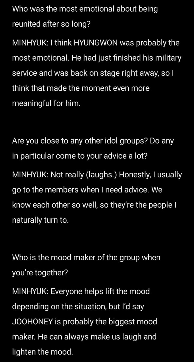 aboutleeminhyuk's tweet photo. 🗞️|261014 #민혁 #MINHYUK
Minhyuk Rolling Stone magazine interview. https://t.co/zXt1LngQfO