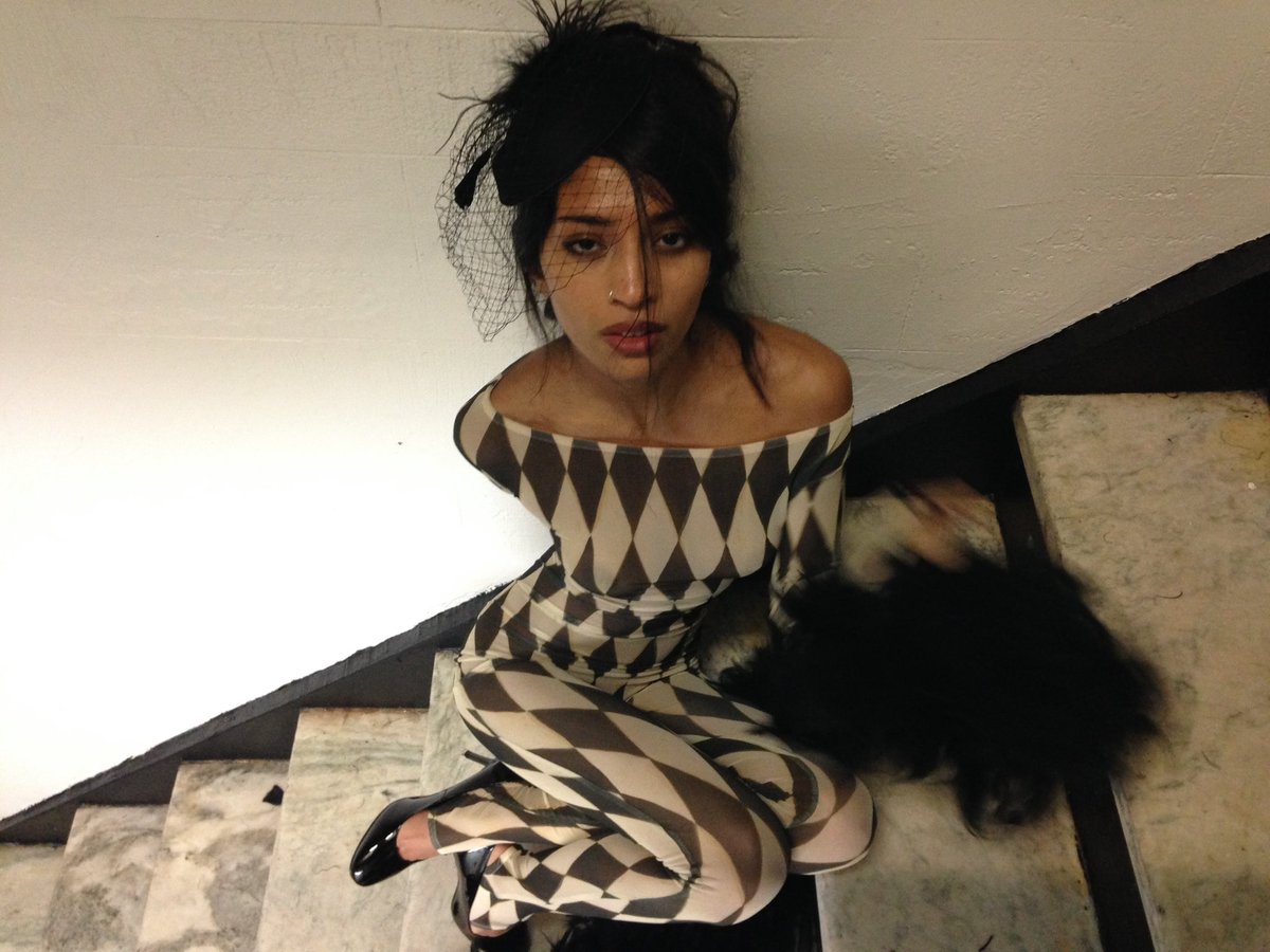 browngirlscene's tweet photo. kali wearing the circuit suit by madomorpho https://t.co/LrPqV38xbf