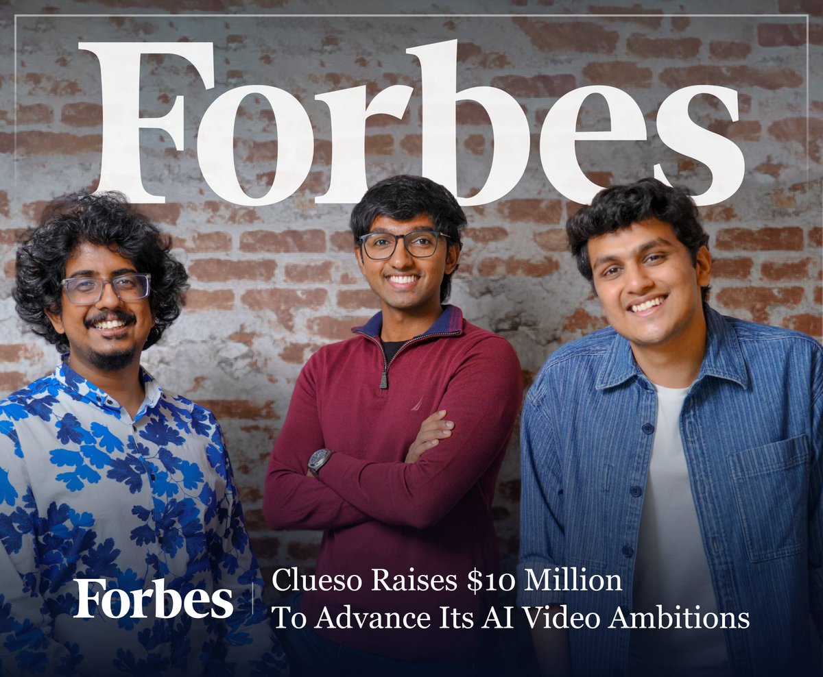 realAkashAnand's tweet photo. Our $10M Series A was covered in @Forbes !

Since announcing our fundraise just yesterday, we have received over 1.3 million views on X and 4,100+ reactions on LinkedIn, with both numbers still growing!

THANK YOU all for the incredible love and support. It has been truly overwhelming

When I think about our journey, I still can't believe how far we’ve come. We’ve gone from 3 college students who had no idea what they were doing, to now being featured in Forbes.

Read the full story here: https://t.co/hSReyBHKd9