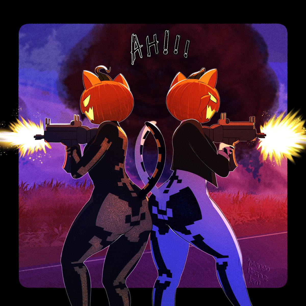 mangopeanutjam's tweet photo. 🎃 ¡Double Trouble! 🎃

#Sugar #Spice #Fortnite #Fortnitemares https://t.co/Gh6wsM2c16