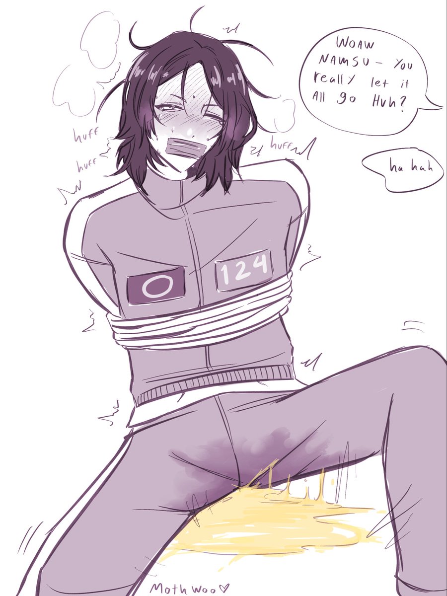 mothwoo's tweet photo. Piss prince for the #thangyukinktober26 piss day! 

@ThangyuKinktobr #omorashi #thangyu https://t.co/YRW1tW61sv