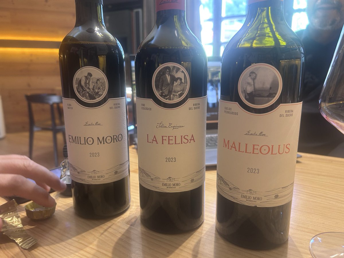 XRigat's tweet photo. @emilio_moro és un referent a la @DORibera. Em va sorprendre La Felisa: un vi de mínima intervenció, ben estructurat, afruitat i amb molta personalitat. Emilio Moro i MALLEOLUS, dos vins extraordinaris que expressen el caràcter de la DO. https://t.co/cJgBGse1Un