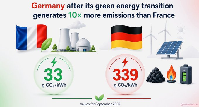 RZitelmann's tweet photo. "Klimaschutz" auf Deutsch. Danke, GRÜNE. Danke, Frau Merkel. https://t.co/fbieKPZJIs