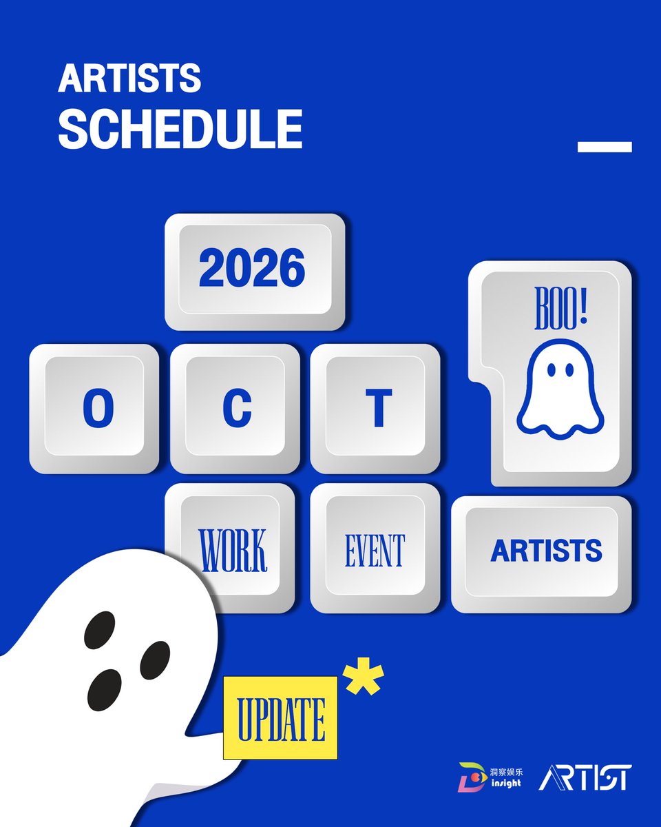 InsightArtistTH's tweet photo. 🗓 #InsightArtistSCHEDULE (UPDATE) ✨
อัปเดตตารางงานสำหรับเดือนตุลาคม 2026 นี้
หากมีเปลี่ยนแปลงหรือเพิ่มเติม จะแจ้งให้ทราบอีกครั้ง 💜
@PentorJrp
#PentorJrp #InsightArtist #InsightEntertainment https://t.co/QQ3MoA1QyW