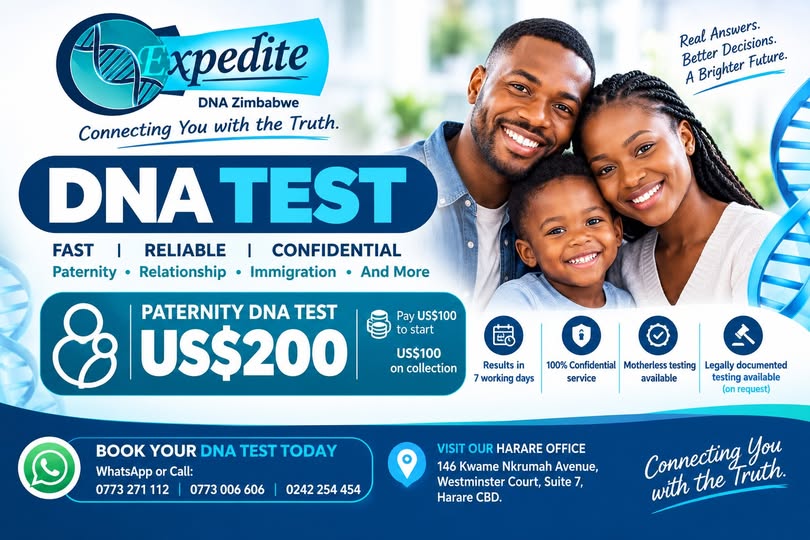 ExpediteDna's tweet photo. Need a DNA test in Zimbabwe?

Looking for a reliable, confidential and affordable DNA test? Expedite DNA Zimbabwe is here to help! https://t.co/lEkrQUAWi4