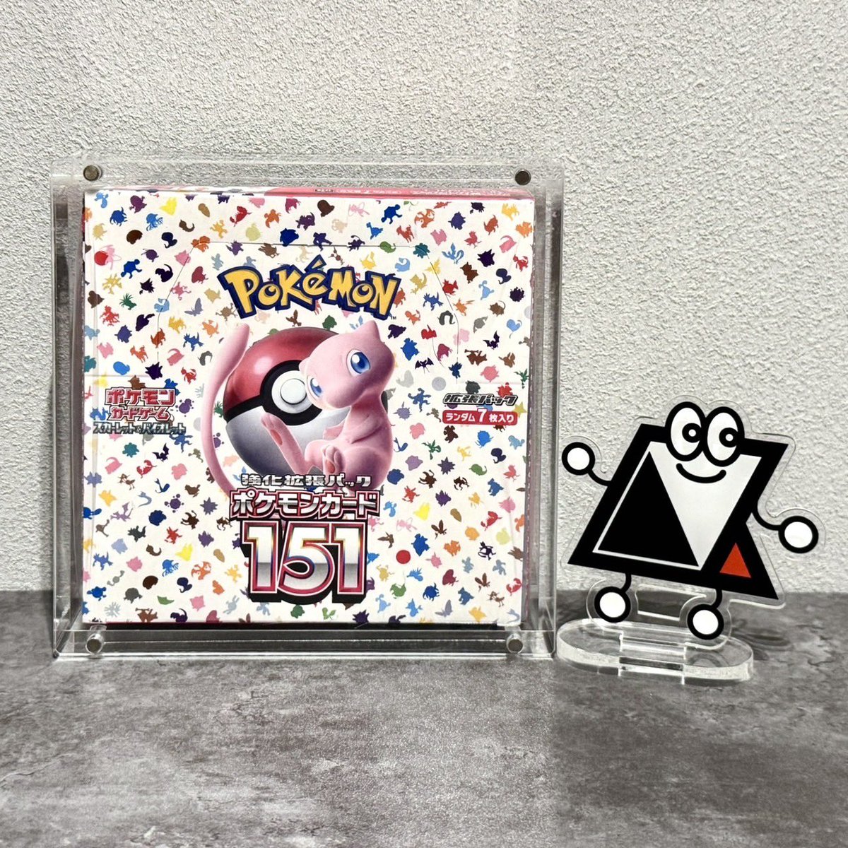 musou_TCG's tweet photo. 🚀自社サイト　プレゼント企画🎁

『151　シュリ付き』
【1個】を抽選で【1名様】に🎉

【応募方法】
📣フォロー
👍この投稿にいいね
♻️この投稿をリポスト

🔔「#トレカ無双」をつけて
引用リポストで当選確率UP⤴︎⤴︎

#プレゼント企画 https://t.co/VTXUI7mJaQ