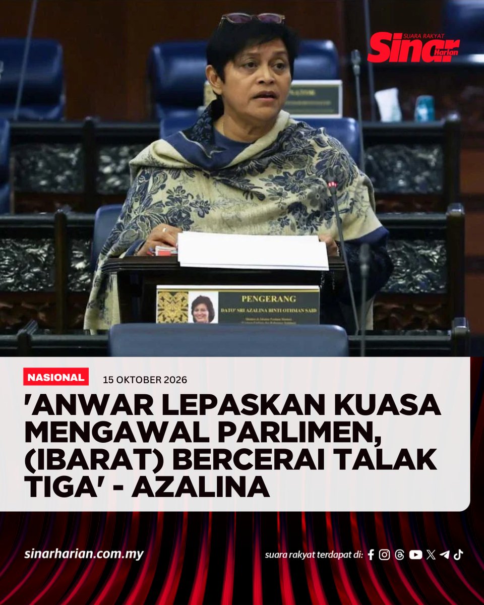 saadikammed's tweet photo. Parlimen Malaysia mencatat perkembangan penting apabila pentadbirannya diberi kebebasan daripada kuasa eksekutif, sekali gus memperkukuh autonomi institusi itu.

#ParlimenMalaysia #ReformasiInstitusi #AzalinaOthmanSaid #Malaysia https://t.co/FjACSKbmfr