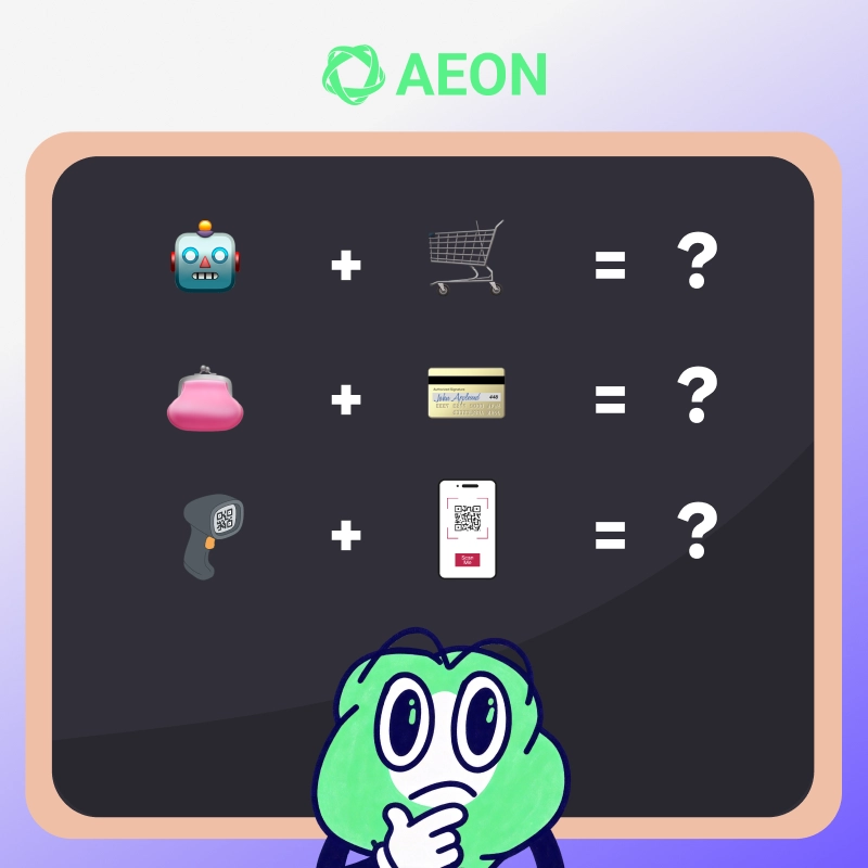 AEON_Community's tweet photo. 🧠 Could you crack the quiz? Each equation represents a key concept. Can you guess what they mean? 🤔

🎁 10 winners will share 1,000 $AEON!

1️⃣ Follow @AEON_Community &amp; RT this post
2️⃣ Drop your answers below &amp; tag 3 friends
3️⃣ Add #AEON + your BEP20 wallet address

#AIPayment https://t.co/ovxOLR04xC