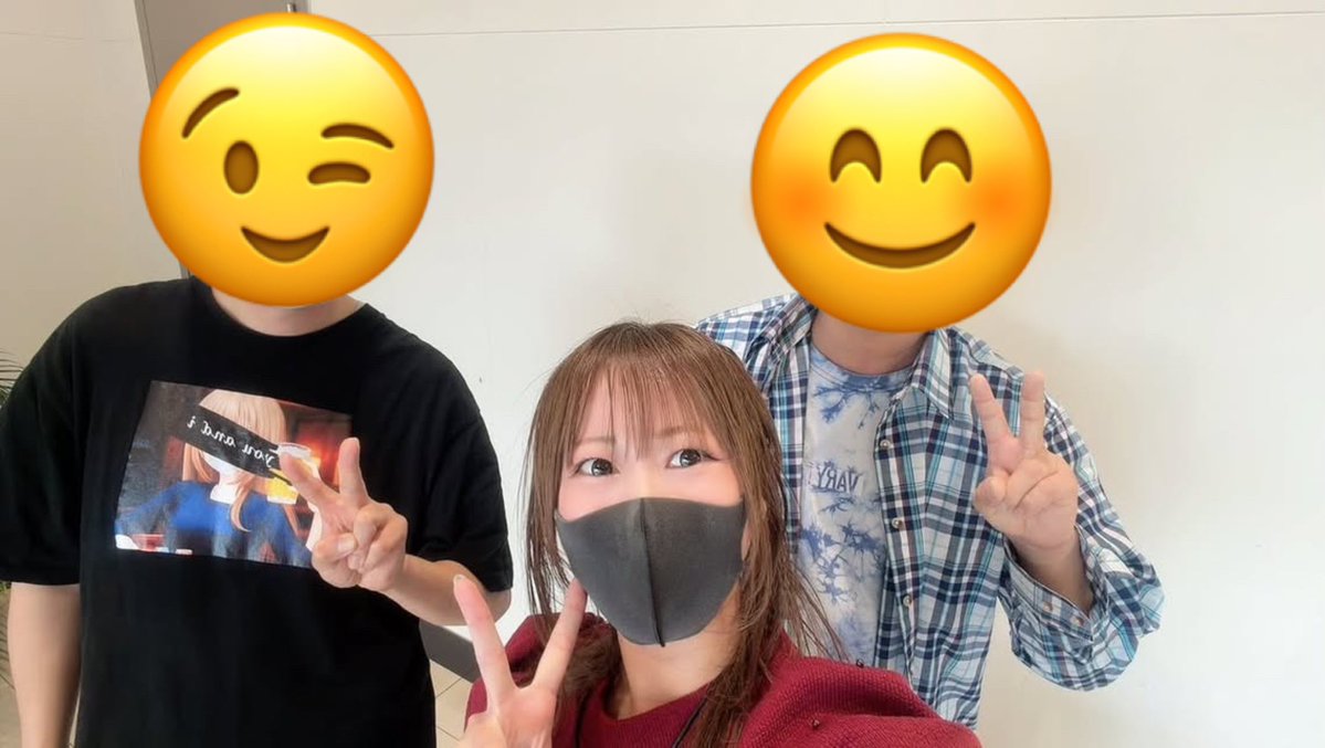 kusoosu's tweet photo. 今日は結愛さん(@kurumizawayua )の来店へ🚗

今日もたくさんお話してフォロワーさんと3人で写真も撮ることができて凄く楽しかったです😸

18日は皆で勝ちましょうね💪🔥

ありがとうございました😊 https://t.co/ola6qHcldk