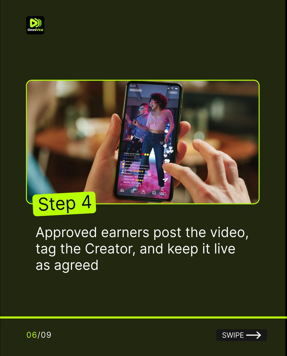omniviralapp's tweet photo. Your videos deserve to reach beyond your followers.

With OmniViral, create campaigns, choose the pages you want to work with, and get your content in front of new audiences.

Create your OmniViral account at https://t.co/clqm6HxVnY and start your first campaign. https://t.co/Fsijc1l2gA