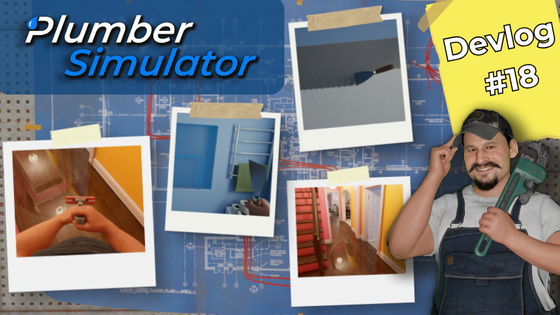 TakeITStudio's tweet photo. 🧹💦 Dev #18 – After Every Mess Comes Cleaning!

Mop up puddles, clean soaked carpets, and patch up those walls after fixing pipes! 🔧🧱

In Plumber Simulator, every job deserves a spotless finish. 🚽✨

Check out our latest devlog!

#PlumberSimulator #IndieGame https://t.co/j9FnM9IoLR