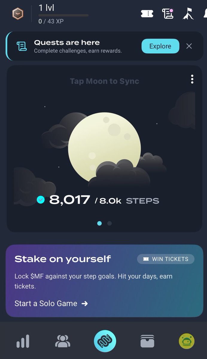 20thGenerations's tweet photo. Just crushed 8,017/8k steps in 1hr 39mins. 
Proof of the hustle. Daily fitness isn’t optional, it’s a lifestyle. Stay fit always. Let’s go fam 💪
@moonwalkfitness 

#MoonwalkFitness #StepsChallenge https://t.co/iyY1NmYWYX