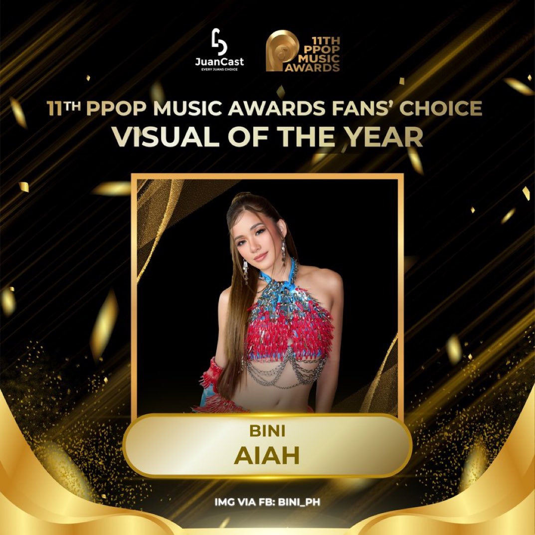 MikhaelaArce's tweet photo. No doubt!!! Di pwede hindi mo makuha ang title na yan Queen. Congratulations Queen Aiah. Deserve mo talaga yan. Grabe ang galing at na push makuha. 

VISUAL OF THE YEAR. https://t.co/kbvITGVXcn