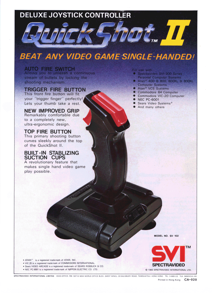 MuseumCommodore's tweet photo. Peak joystick? https://t.co/DalfQ1EdBH